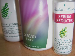 Mittel gegen unreine Haut | Martina Gebhardt Salvia Lotion | Charlotte Meentzen Sebum Reducer | Erfahrungsbericht