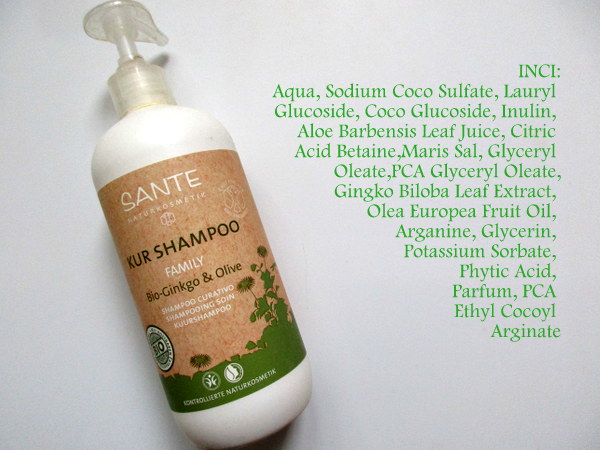 Sante Family Kur Shampoo Bio Gingko & Olive Erfahrungsbericht | Review
