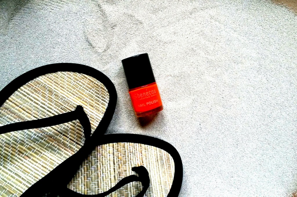 Benecos Naturkosmetik 5-Free-Nagellack mighty orange im Test | Erfahrungsbericht