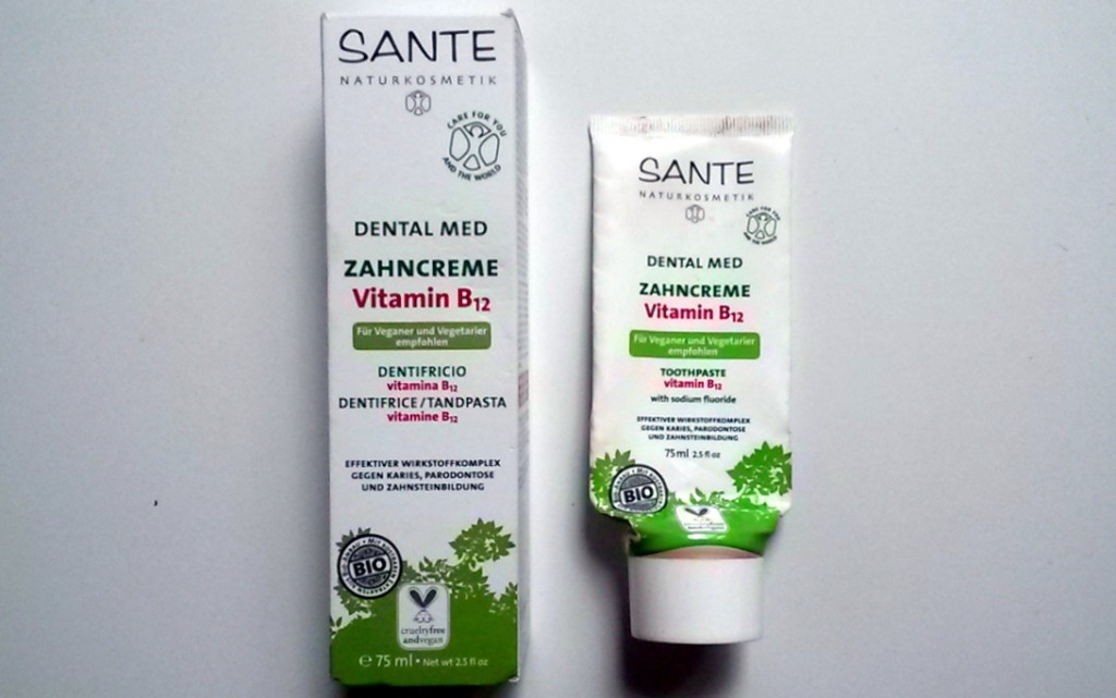 Sante Vitamin B12 Zahncreme | Zahncreme für Veganer