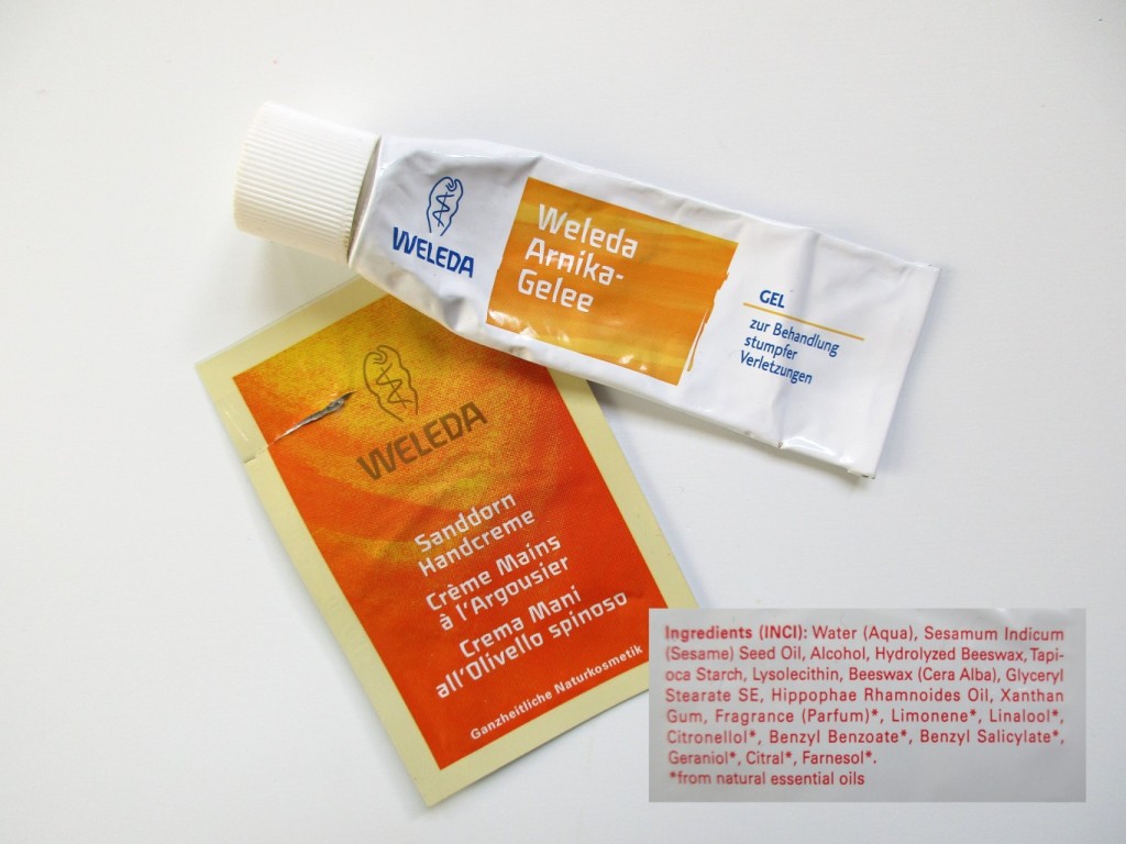 Weleda Sanddorn Handcreme im Test | Weleda Arnika Gelee im Test