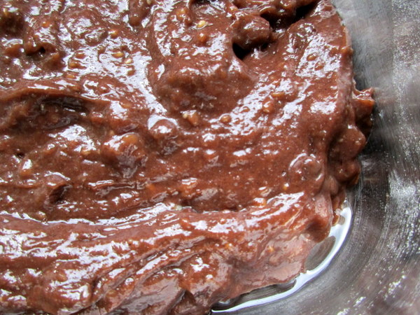 Zutaten und Rezept für vegane Brownies